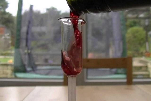 устройство для измерения уровня вина путем подсчета количество капель