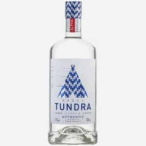 1 литр настоящей водки Тундра Authentic.