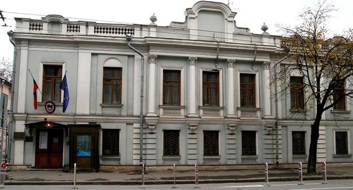Представительство Словении в столице России, Москве