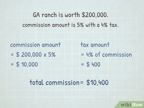 Шаг 4. Учтите налоги в сумме комиссии.