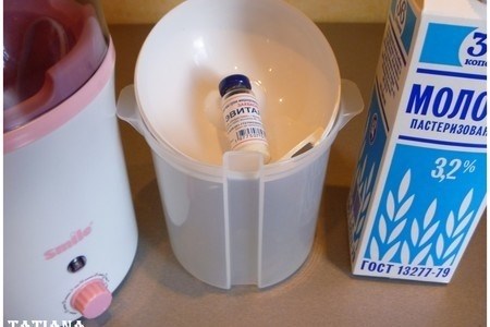 Приготовление йогурта и творога в домашних условиях: первый этап