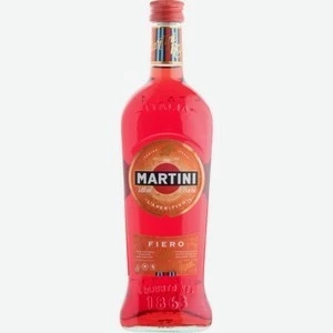Martini Fiero - это итальянский винный напиток объемом 0,5 литра, который отличается сладким вкусом и содержит 14,9% алкоголя.