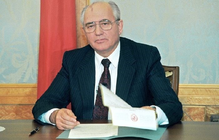 В 1991 году Михаил Горбачев